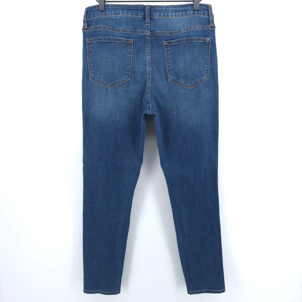 Vigoss Womens Marley Skinny Jeans 29‎ Medium Blue Casual Distressed Denim